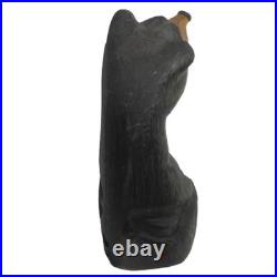 Big Sky Carvers Jeffrey Hand Carved Jeff Fleming Black Bear Statue 15 in Foots