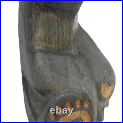 Big Sky Carvers Jeffrey Hand Carved Jeff Fleming Black Bear Statue 15 in Foots