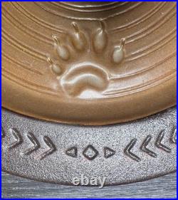 Big Sky Carvers Maskwa Ridge Bear Dinner Plates PawPottery 12 Set Of 4