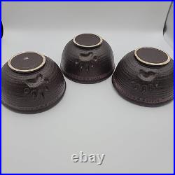 Big Sky Carvers Maskwa Ridge Bear PawPottery 9 Dining Set Plates Bowls & Mugs