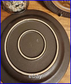 Big Sky Carvers Maskwa Ridge Bear Pottery Dinner Plates 12 Brown Paw Set/4 Big Sky Carvers Maskwa Ridge Bear Pottery Dinner Plates 12 Brown Paw Set/4