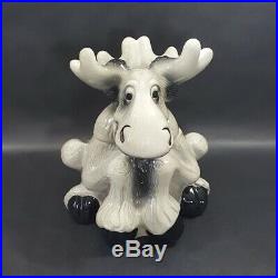 Big Sky Carvers Moose Cookie Jar Phyllis Driscoll Bear Foots Canadian Canister