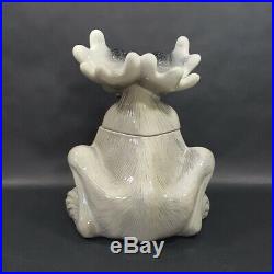 Big Sky Carvers Moose Cookie Jar Phyllis Driscoll Bear Foots Canadian Canister