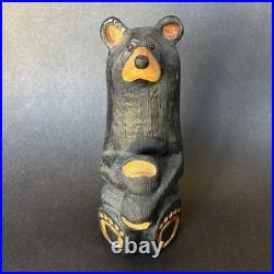 Big Sky Carvers Sitting Bear Wood Carved 11.25 Bearfoots Sign Eyeglass Rest