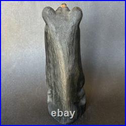 Big Sky Carvers Sitting Bear Wood Carved 11.25 Bearfoots Sign Eyeglass Rest