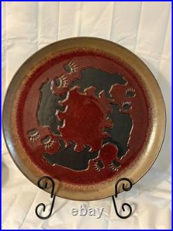 Big Sky Carvers Stoneware Bear Wall Art