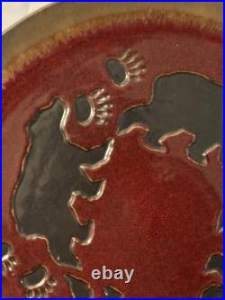Big Sky Carvers Stoneware Bear Wall Art