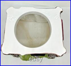Big Sky Carvers Vintage Ranger Station Cookie Jar With Bears And Moose