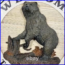 Big Sky Carvers Welcome To Our Home Custom Wood Door Hanger Sign Bear Big Sky Carvers Welcome To Our Home Custom Wood Door Hanger Sign Bear