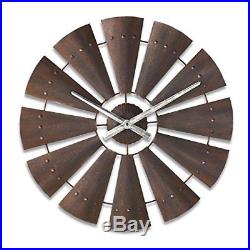 Big Sky Carvers Windmill Clock 3005210440