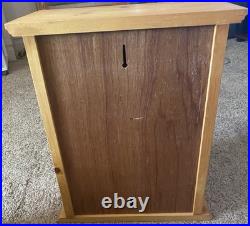 Big Sky Carvers Wood Cabinet Larry Fanning Grizzly Encounter NRA Edition RARE