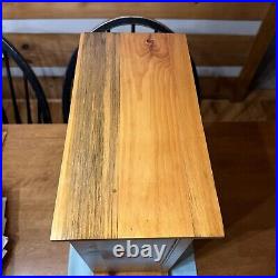 Big Sky Carvers Wood Cabinet Larry Fanning Grizzly Encounter NRA Edition RARE