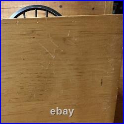 Big Sky Carvers Wood Cabinet Larry Fanning Grizzly Encounter NRA Edition RARE