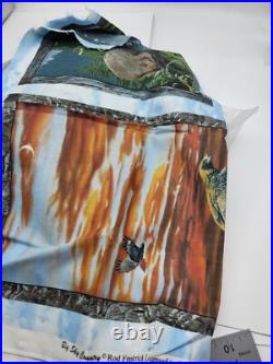 Big Sky Country Quilt Top Kit 60x82 Elk Bear Eagle Country Cottage Decor Project