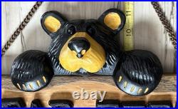 Big Sky Cravers Retired Bearfoots Bears Feet Only Sign Hanging Wall Decor