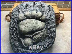 Big Sky Grizzly bear foot print casting From Bob Marshall Wilderness Montana
