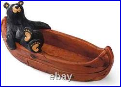 Big Sky Honey Bears Grand 12 Black Resin Figurine Rustic Charm Masterpiece