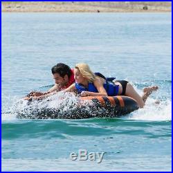Big Sky Towable, Inflatable Water Tube For 2 Roomy, Durable Boating Tubes