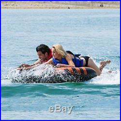 Big Sky Towable, Inflatable Water Tube For 2 Roomy, Durable Boating Tubes for