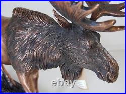Big Sky copper works signature collection standing bull moose