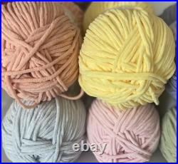 Big Twist Baby Bear Yarn Lot of 5 Posh Feel-Sage, Sunshine, Strawberry, Blue Sky Big Twist Baby Bear Yarn Lot of 5 Posh Feel-Sage, Sunshine, Strawberry, Blue Sky