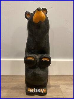 Big sky bears jeff fleming standing wood bear figure