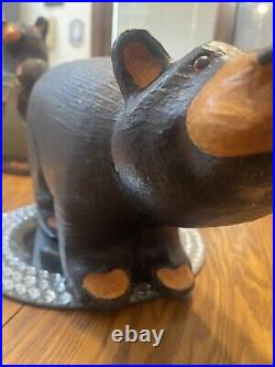 Big sky carvers Big black bear Statue