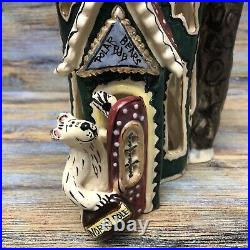 Blue Sky 2001 Polar Bears BDB North Pole Tealight Holder Heather Goldminc 8