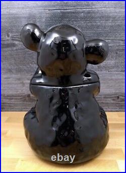 Blue Sky Clayworks Bear & Beehive Cookie Jar Canister NEW IN BOX Auth Retailer