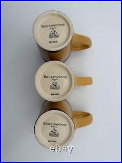 Brushwerk's Bear Mug by Big Sky Carvers 5 5/8 Tall Discontinued Lot of 3
