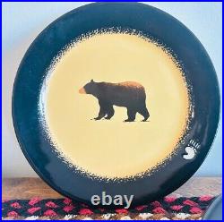 Brushwerks Stoneware by Big Sky Carvers Dinner/Salad Plates