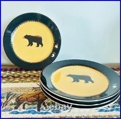 Brushwerks Stoneware by Big Sky Carvers Dinner/Salad Plates