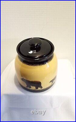 Brushwerks by Big sky Carvers. Bear Canister. Large