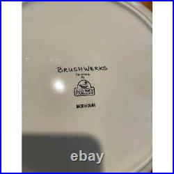 Brushwerks by Big sky Carvers bear plate Set Of 4