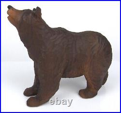 Carved Wood Grizzly Bear Big Sky Montana German Schnetter 8