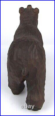 Carved Wood Grizzly Bear Big Sky Montana German Schnetter 8