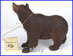 Carved Wood Grizzly Bear Big Sky Montana German Schnetter 8
