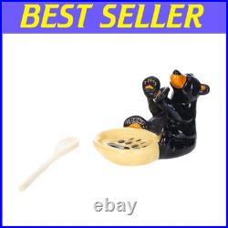 Ceramic Bear Spoon Holder by Big Sky Carvers