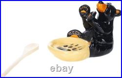 Ceramic Bear Spoon Holder by Big Sky Carvers