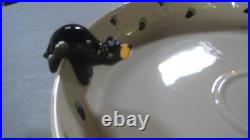 Chip & Dip 2 piece Serving Dish Big Sky Carvers Bears Porcelain