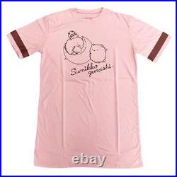 Clothing Polar Bear Lizard Big T-Shirt Starry Sky Walk Pink Ladies One Size Fits