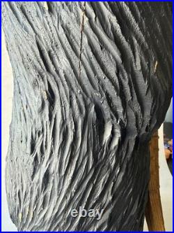 Colorado Carving Company Wood Bear Carved Statue Table Lamp 36 By Dale Traut