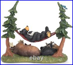 Demdaco Big Sky Bearfoots Bears Forest Nap Figurine