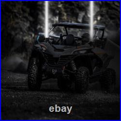 For Can-am Polaris Ranger RZR XP UTV ATV Universal Sky Tracer Laser Whip Lights