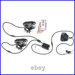 For Polaris General XP 4 1000 Ride Command RGBW Laser Whip Light Kit Sky Tracer