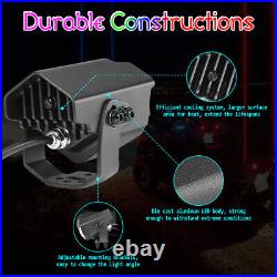 For Polaris Ranger XP Sky Tracer Spot Beam 2x RGBW Laser Whip Light Pods Offroad For Polaris Ranger XP Sky Tracer Spot Beam 2x RGBW Laser Whip Light Pods Offroad