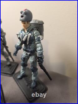 GI JOE CUSTOM SKY PATROL x7 FIGURES LOOSE COMPLETE
