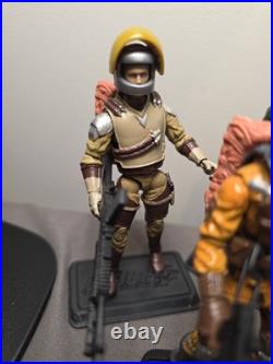 GI JOE CUSTOM SKY PATROL x7 FIGURES LOOSE COMPLETE