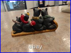 GT1- Big Sky Carvers Bearfoots Sled Team Figurine Edition Jeff Fleming 0101/2819 GT1- Big Sky Carvers Bearfoots Sled Team Figurine Edition Jeff Fleming 0101/2819