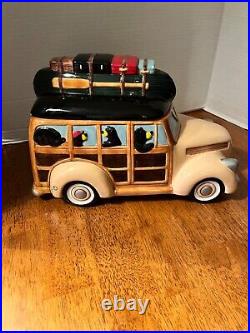 Going Camping/Bears in Woody Cookie Jar /Bearfoots Big Sky / Jeff Fleming/signed
